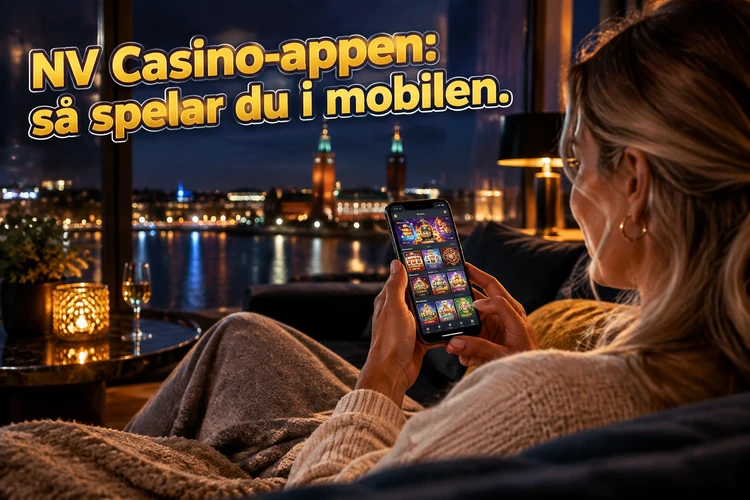 NV Casino-appen: så spelar du i mobilen