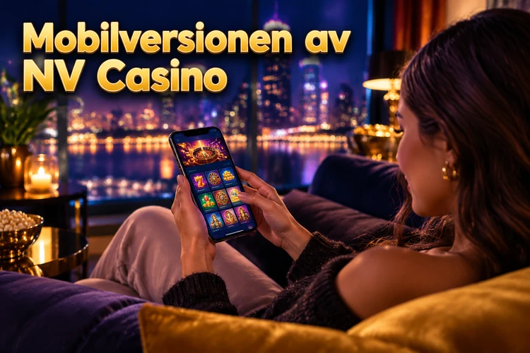 Mobilversionen av NV Casino