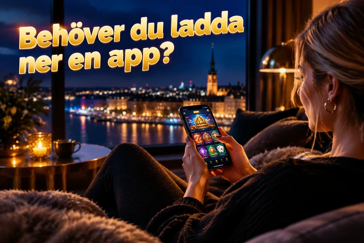 Behöver du ladda ner en app?
