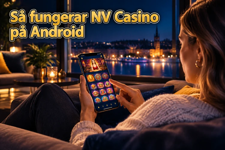 Så fungerar NV Casino på Android
